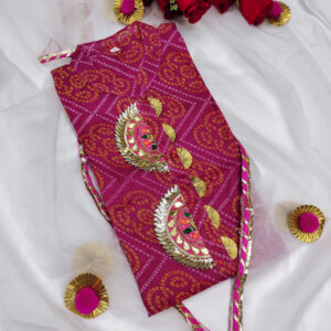 Rani Kota Bandhej Traditional Kurti with Dupatta | Ruchika Synthetics